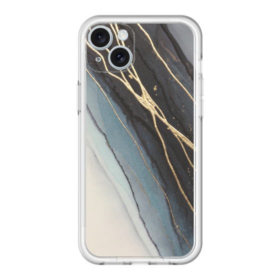 スリムプロテクションプレミアムケース［ Marble Black ］
