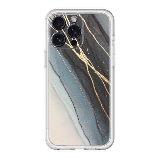 スリムプロテクションプレミアムケース［ Marble Black ］