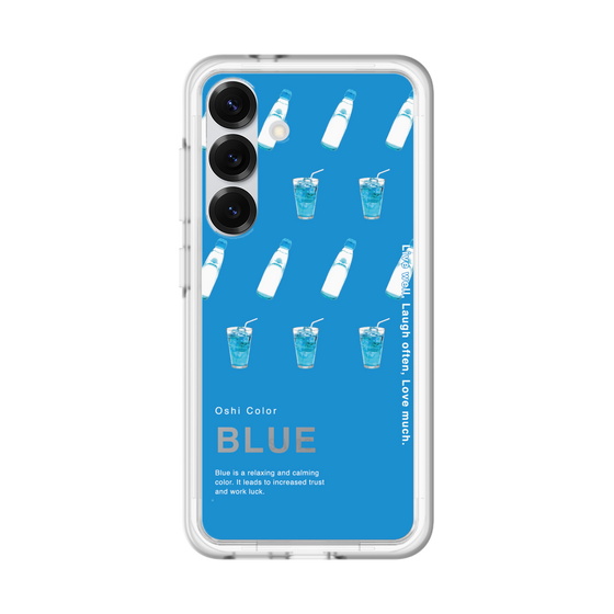 スリムプロテクションプレミアムケース［ BLUE-Ramune soda ］