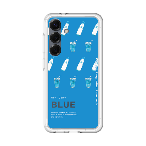 スリムプロテクションプレミアムケース［ BLUE-Ramune soda ］