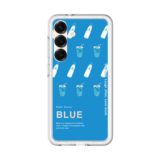 スリムプロテクションプレミアムケース［ BLUE-Ramune soda ］