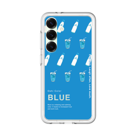 スリムプロテクションプレミアムケース［ BLUE-Ramune soda ］