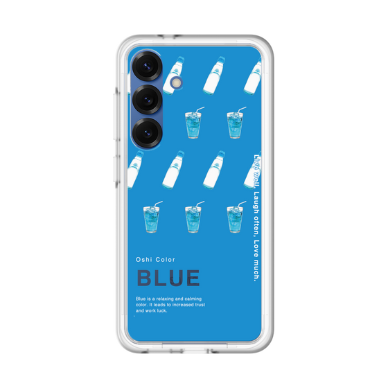スリムプロテクションプレミアムケース［ BLUE-Ramune soda ］