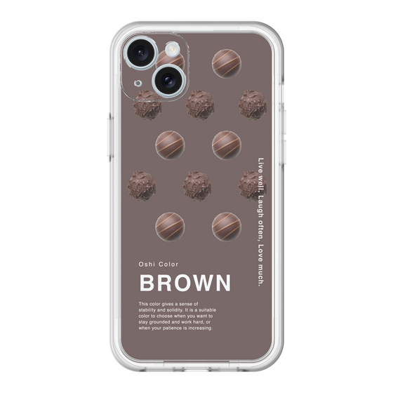 スリムプロテクションプレミアムケース［ BROWN-Chocolate ］