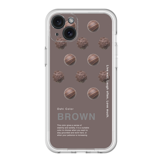 スリムプロテクションプレミアムケース［ BROWN-Chocolate ］