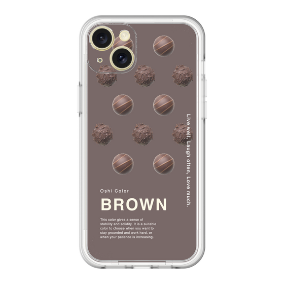 スリムプロテクションプレミアムケース［ BROWN-Chocolate ］