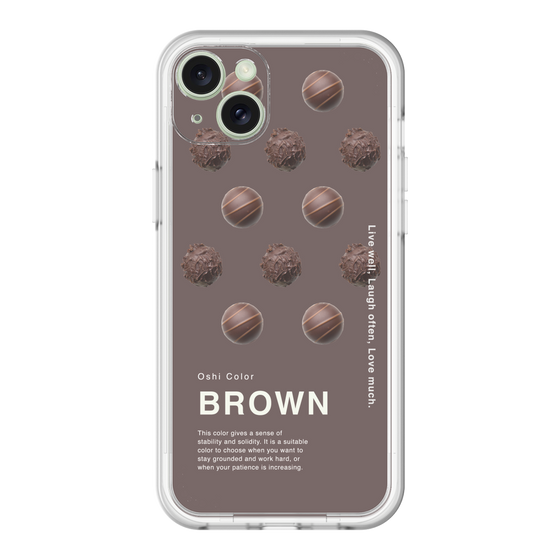 スリムプロテクションプレミアムケース［ BROWN-Chocolate ］
