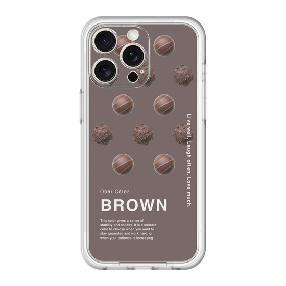 スリムプロテクションプレミアムケース［ BROWN-Chocolate ］