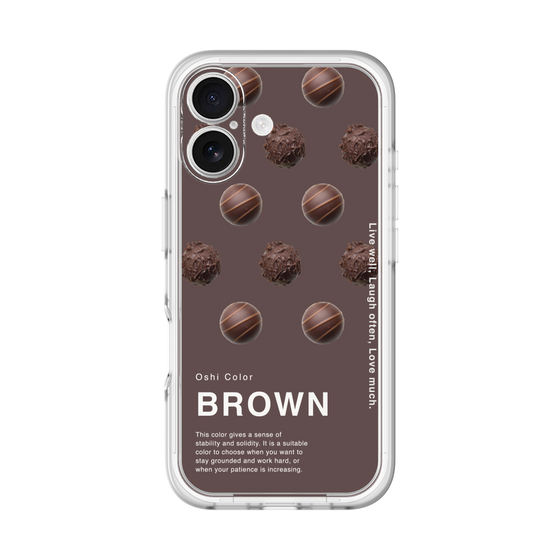 スリムプロテクションプレミアムケース［ BROWN-Chocolate ］