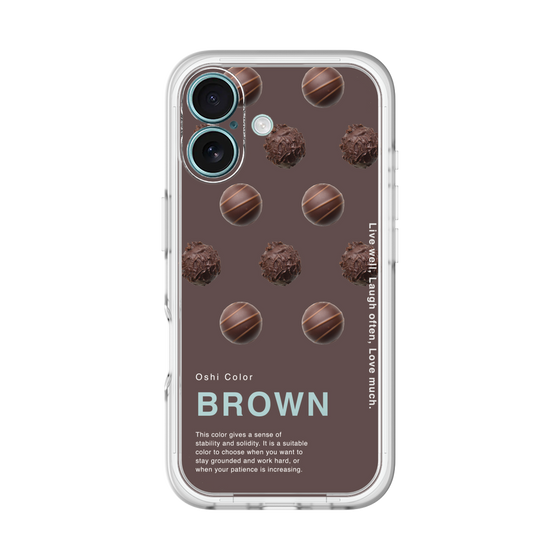 スリムプロテクションプレミアムケース［ BROWN-Chocolate ］