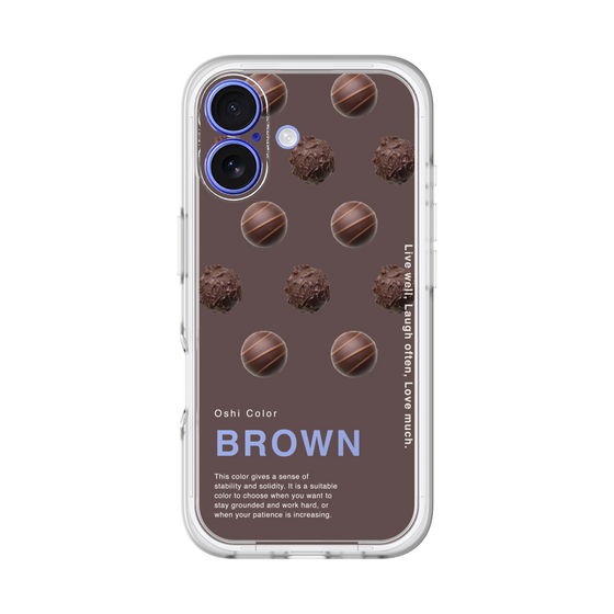 スリムプロテクションプレミアムケース［ BROWN-Chocolate ］