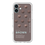 スリムプロテクションプレミアムケース［ BROWN-Chocolate ］