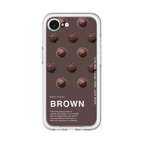 スリムプロテクションプレミアムケース［ BROWN-Chocolate ］