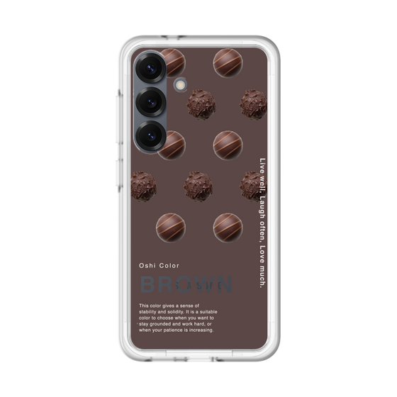 スリムプロテクションプレミアムケース［ BROWN-Chocolate ］