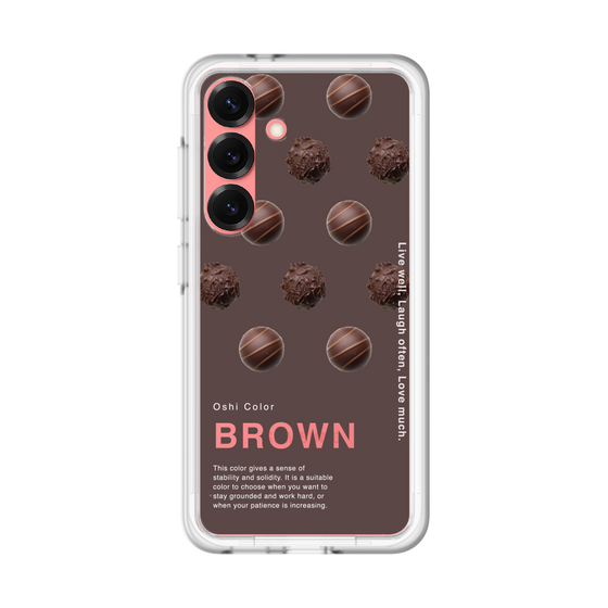 スリムプロテクションプレミアムケース［ BROWN-Chocolate ］
