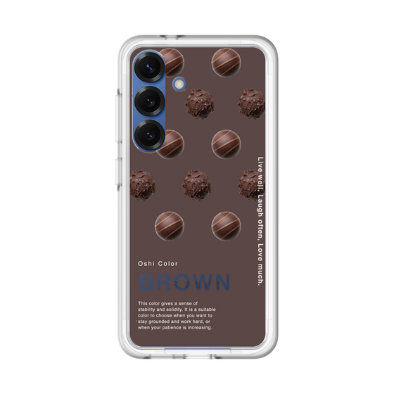 スリムプロテクションプレミアムケース［ BROWN-Chocolate ］