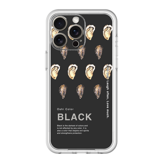 スリムプロテクションプレミアムケース［ BLACK-Oyster ］