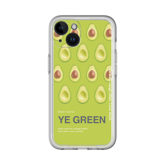 スリムプロテクションプレミアムケース［ YE GREEN-Avocado ］