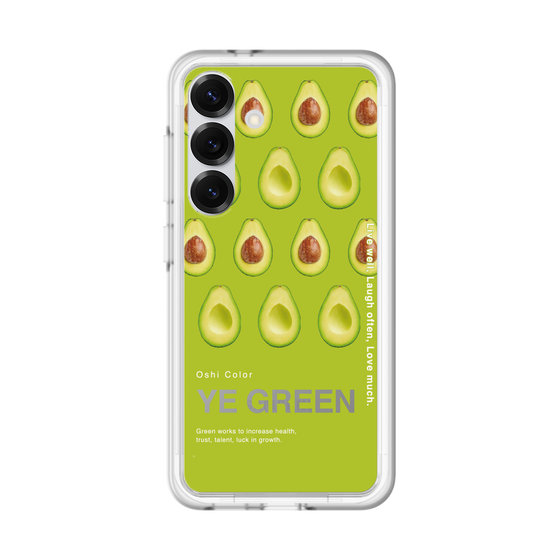 スリムプロテクションプレミアムケース［ YE GREEN-Avocado ］