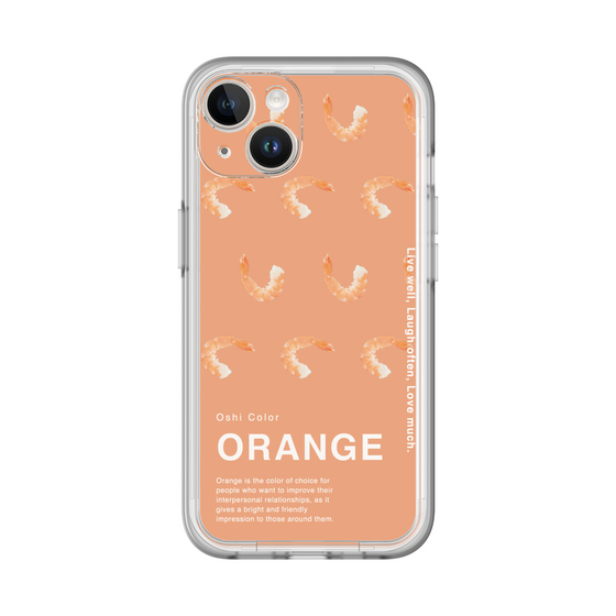 スリムプロテクションプレミアムケース［ ORANGE-Shrimp ］