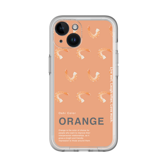 スリムプロテクションプレミアムケース［ ORANGE-Shrimp ］