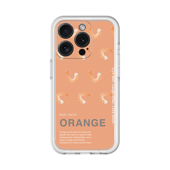 スリムプロテクションプレミアムケース［ ORANGE-Shrimp ］