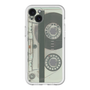 スリムプロテクションプレミアムケース［ RETORO CASSETTE TAPE - Skeleton Blue ］