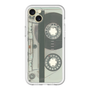 スリムプロテクションプレミアムケース［ RETORO CASSETTE TAPE - Skeleton Blue ］
