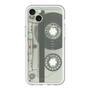 スリムプロテクションプレミアムケース［ RETORO CASSETTE TAPE - Skeleton Blue ］
