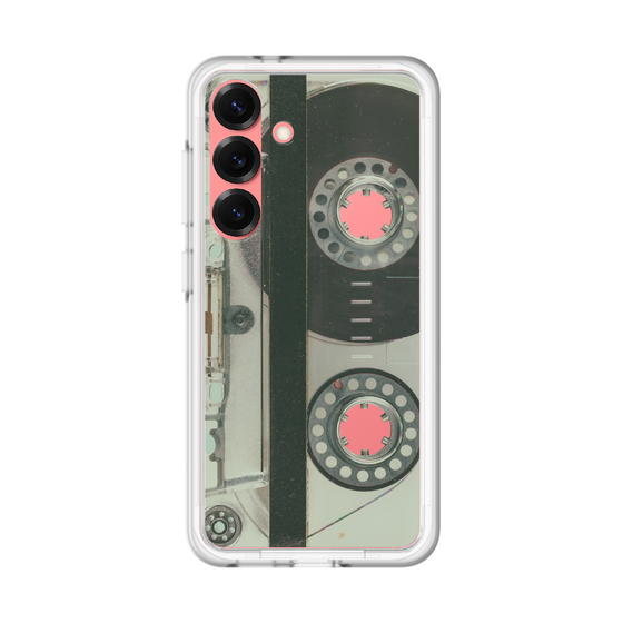 スリムプロテクションプレミアムケース［ RETORO CASSETTE TAPE - Skeleton Blue ］
