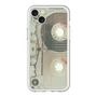 スリムプロテクションプレミアムケース［ RETORO CASSETTE TAPE - Skeleton Red ］
