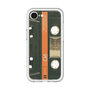 スリムプロテクションプレミアムケース［ RETORO CASSETTE TAPE - Opacity Black ］
