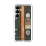 スリムプロテクションプレミアムケース［ RETORO CASSETTE TAPE - Opacity Black ］