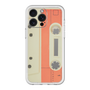 スリムプロテクションプレミアムケース［ RETORO CASSETTE TAPE - Opacity White ］