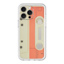 スリムプロテクションプレミアムケース［ RETORO CASSETTE TAPE - Opacity White ］
