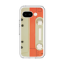 スリムプロテクションプレミアムケース［ RETORO CASSETTE TAPE - Opacity White ］