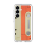スリムプロテクションプレミアムケース［ RETORO CASSETTE TAPE - Opacity White ］