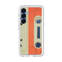 スリムプロテクションプレミアムケース［ RETORO CASSETTE TAPE - Opacity White ］