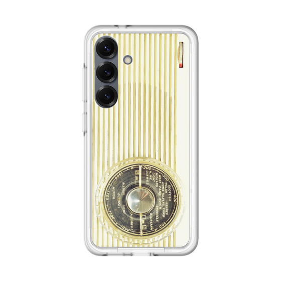 スリムプロテクションプレミアムケース［ RETORO RADIO - White ］