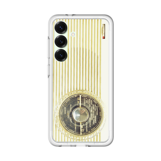 スリムプロテクションプレミアムケース［ RETORO RADIO - White ］