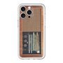 スリムプロテクションプレミアムケース［ RETORO RADIO - Brown ］