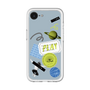 スリムプロテクションプレミアムケース［ Playful sticker - Dusty Blue ］