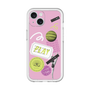 スリムプロテクションプレミアムケース［ Playful sticker - Dusty Pink ］