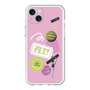 スリムプロテクションプレミアムケース［ Playful sticker - Dusty Pink ］