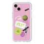 スリムプロテクションプレミアムケース［ Playful sticker - Dusty Pink ］
