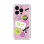 スリムプロテクションプレミアムケース［ Playful sticker - Dusty Pink ］