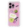 スリムプロテクションプレミアムケース［ Playful sticker - Dusty Pink ］