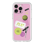 スリムプロテクションプレミアムケース［ Playful sticker - Dusty Pink ］