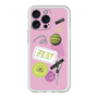 スリムプロテクションプレミアムケース［ Playful sticker - Dusty Pink ］