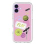 スリムプロテクションプレミアムケース［ Playful sticker - Dusty Pink ］